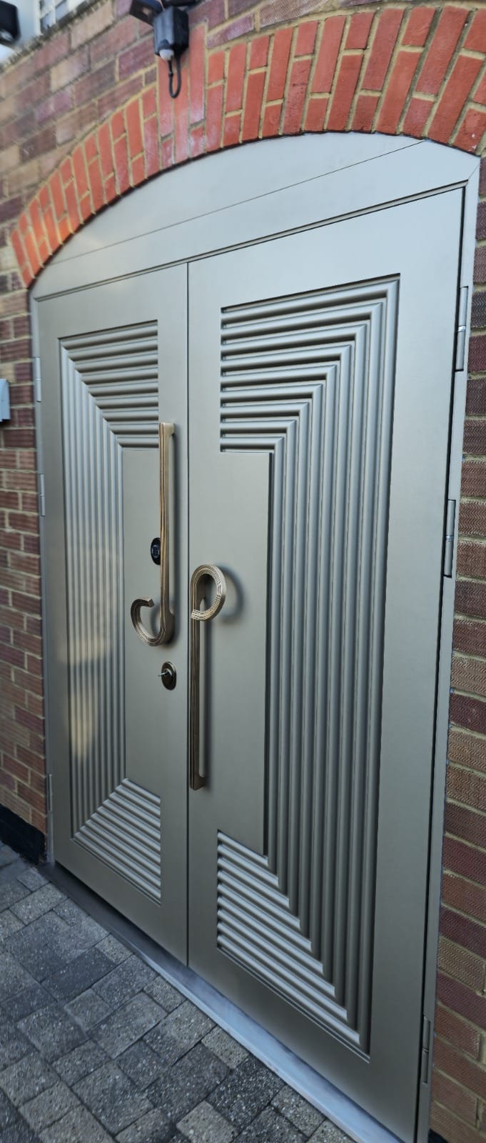 Steel entrance doors in Ripon