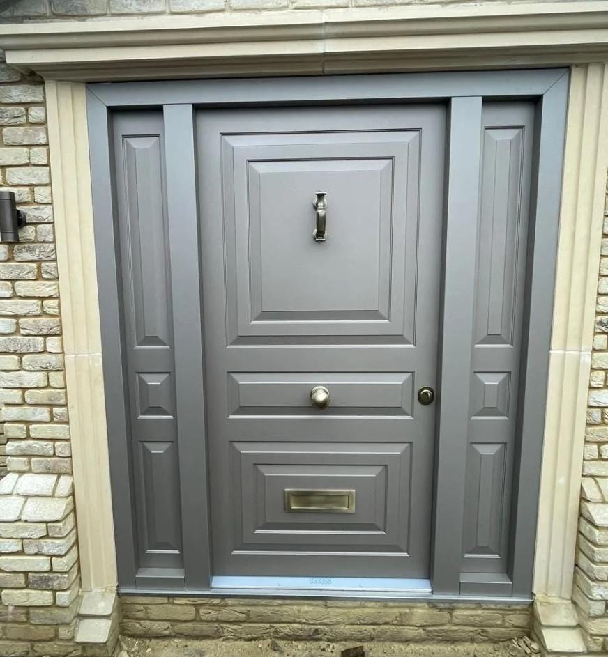 Steel entrance doors in Aberdeen