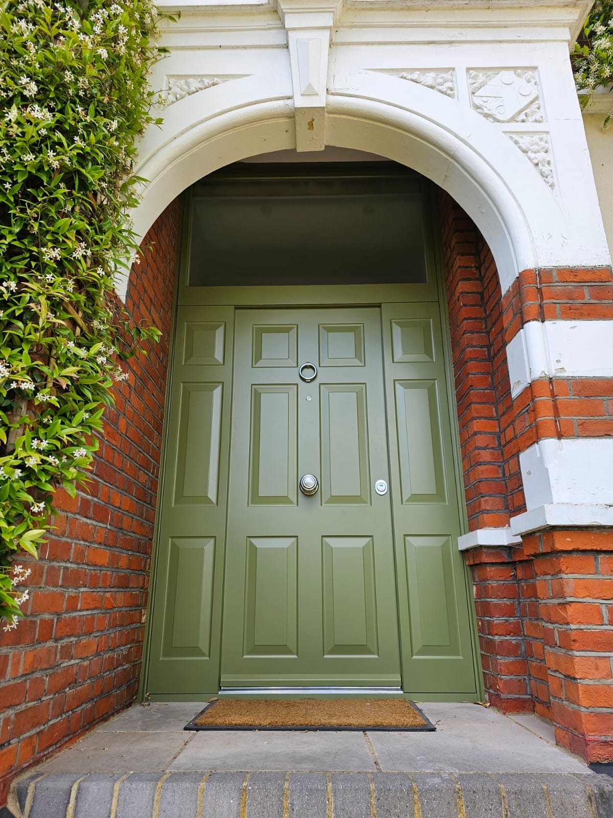 Steel entrance doors in St Andrews